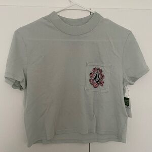 Women's Pocket Dial Short Sleeve Tee Volcom